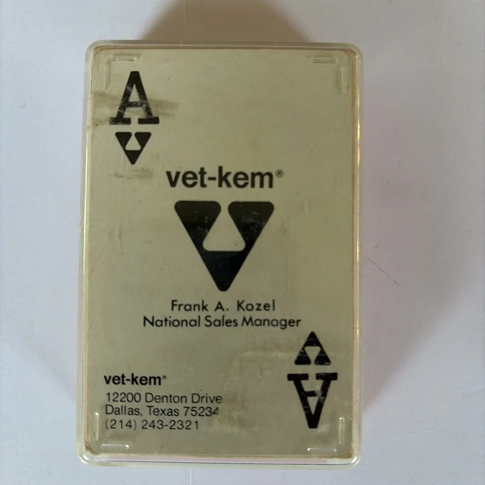 Vintage‎ VET-KEM Vintage Playing Cards - New
